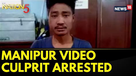 manipur original video link|Manipur viral video: Man who shot the clip arrested; Home